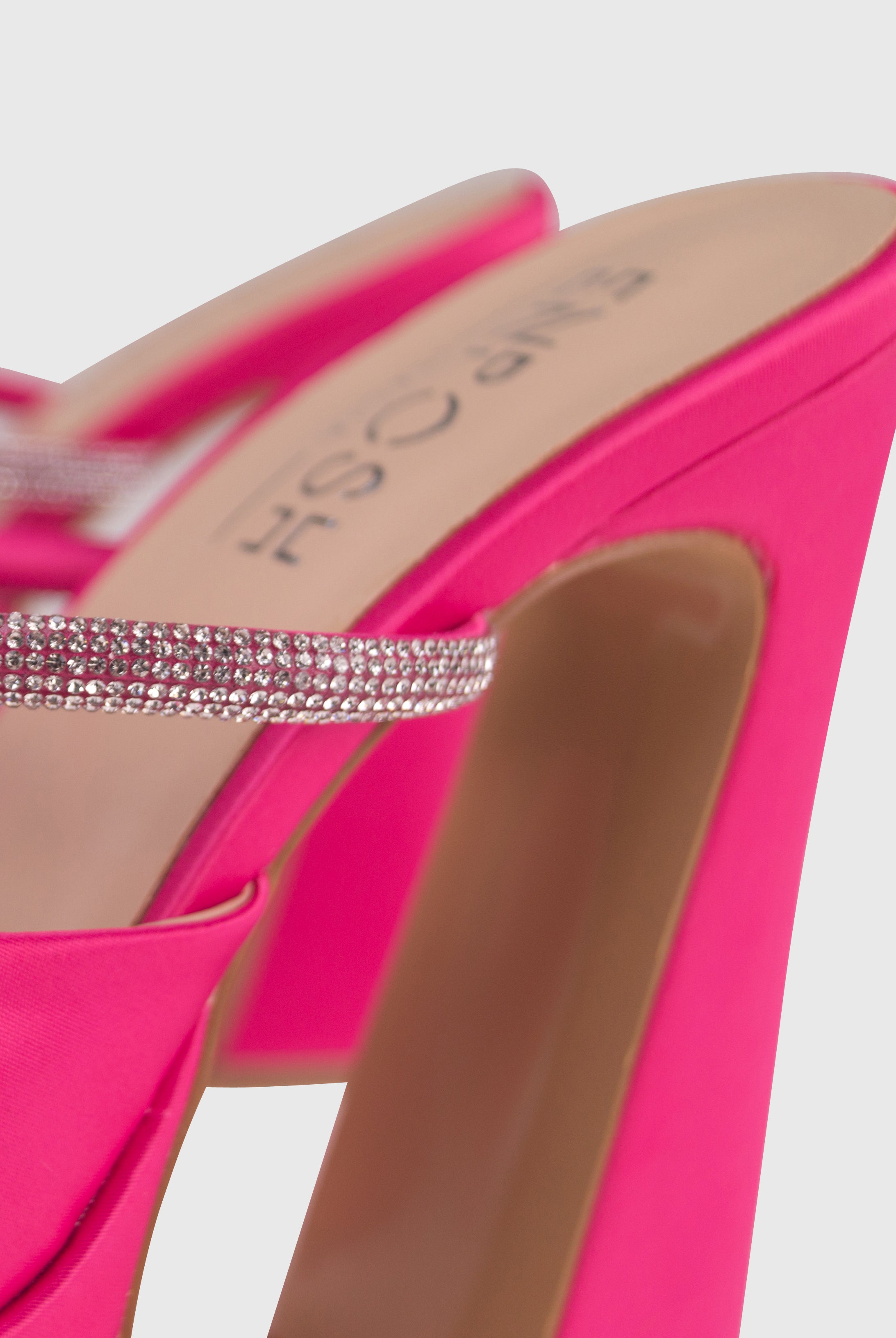 PANDORA Rosa - Mules tacchi alti con plateau | ENPOSH