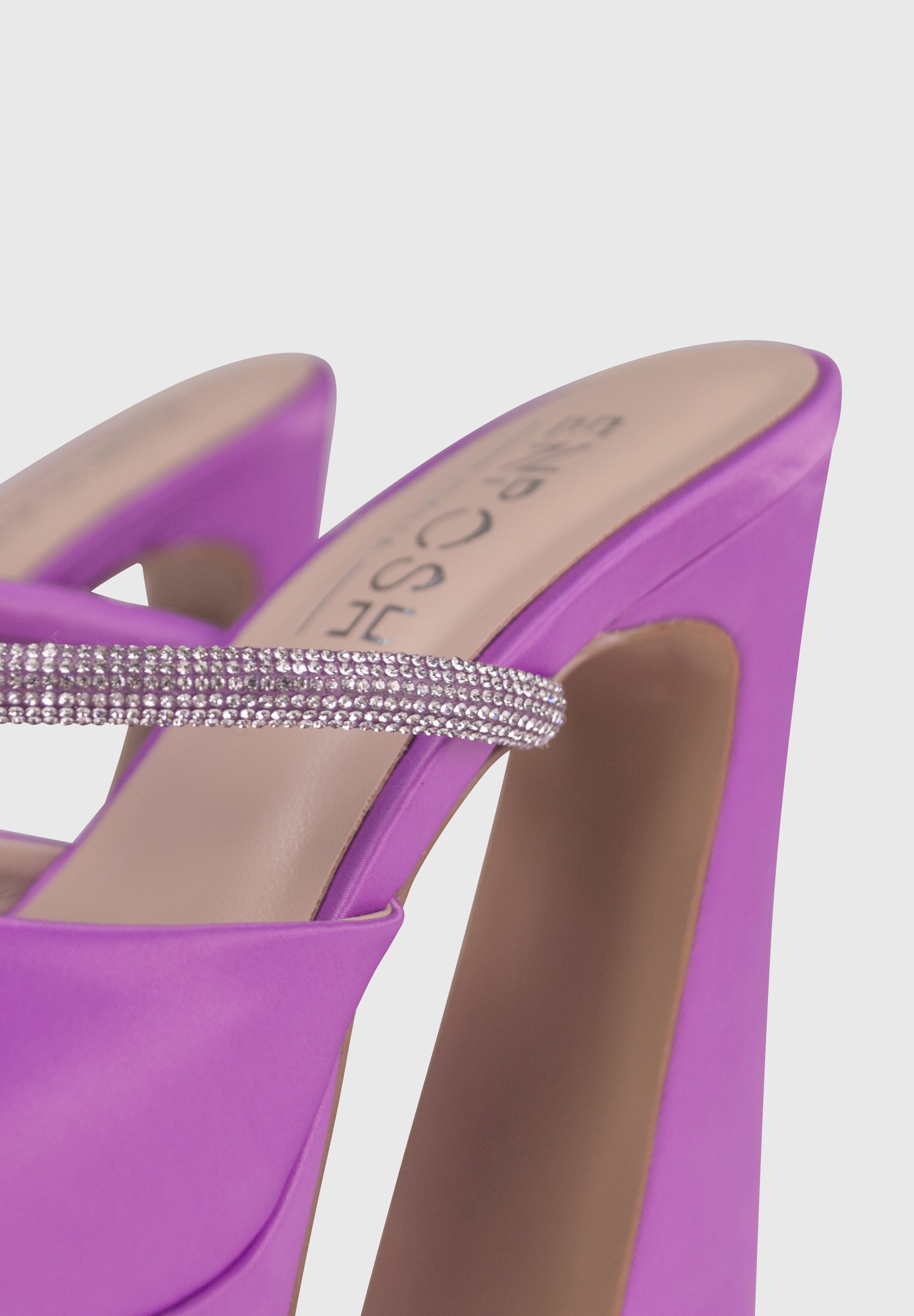 PANDORA Lilla - Mules tacchi alti con plateau | ENPOSH