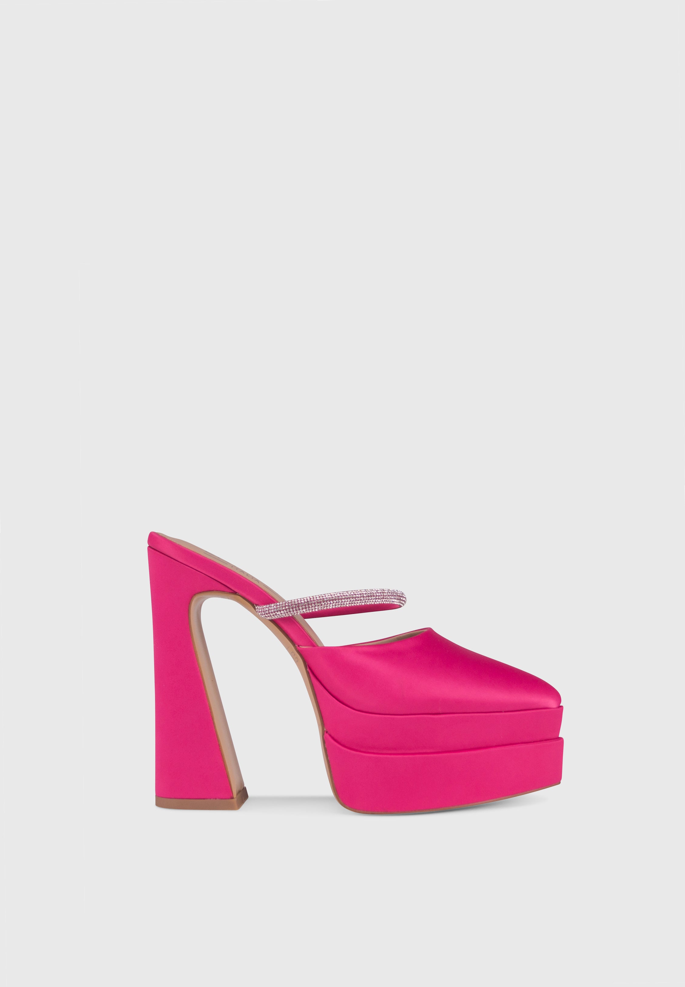 PANDORA Rosa - Mules tacchi alti con plateau | ENPOSH